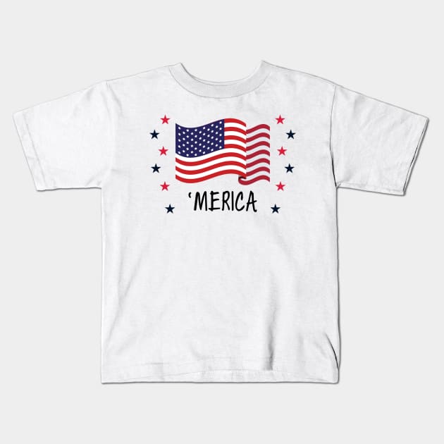 'Merica Kids T-Shirt by Venus Complete